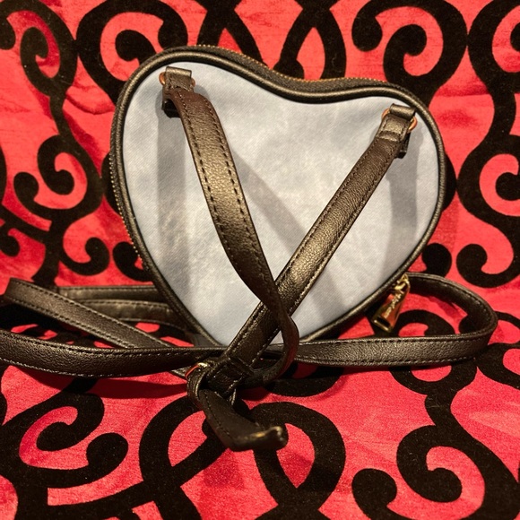 JUICY COUTURE Sequin Blue Heart Crossbody Bag - Picture 3 of 6